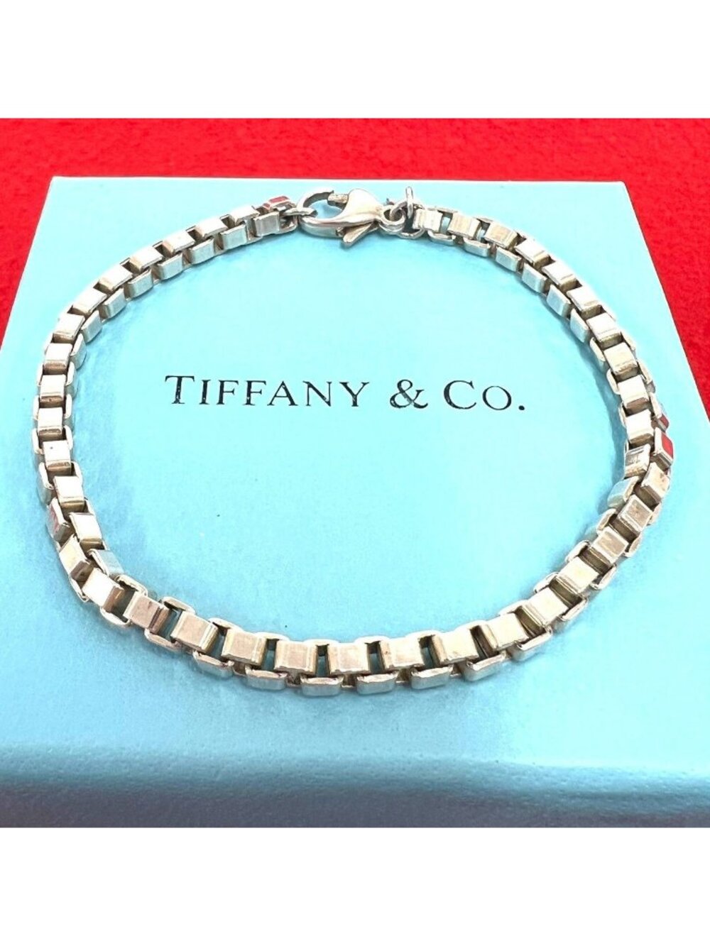 Tiffany & Co Vintage Venetian Bracelet 925 Sterling Silver